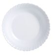 Flat plate Luminarc Feston White Glass (25 cm) (24 Units) Discount