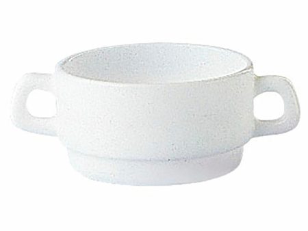 Bowl Arcoroc Restaurant Soup White Glass 310 ml (6 Pieces) Discount