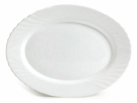 Serving Platter Bormioli Ebro 36 cm Oval (12 Units) Fashion