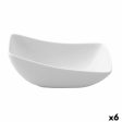 Bowl Ariane Vital Squared Ceramic White (Ø 14 cm) (6 Units) Discount