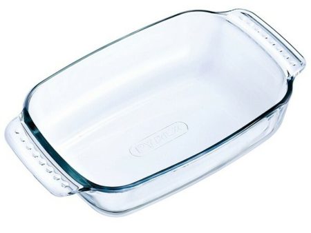 Oven Dish Pyrex 228B000 5640 Transparent Glass 22 x 13 x 5 cm Online Hot Sale