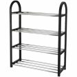 Shoe Rack 5five Simply Smart Metal Aluminium 50 x 65 x 19 cm 4 Shelves Online Hot Sale