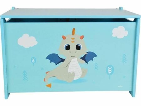 Chest Fun House LEON THE DRAGON Wood 40 x 58 x 36 cm Sale