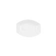 Snack tray Ariane Alaska White Ceramic Oval 10 x 7,4 x 1,5 cm 9,6 x 5,9 cm (18 Units) on Sale