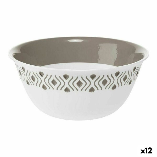 Bowl Stefanplast Tosca Beige Plastic 23 x 10 x 23 cm (12 Units) For Cheap