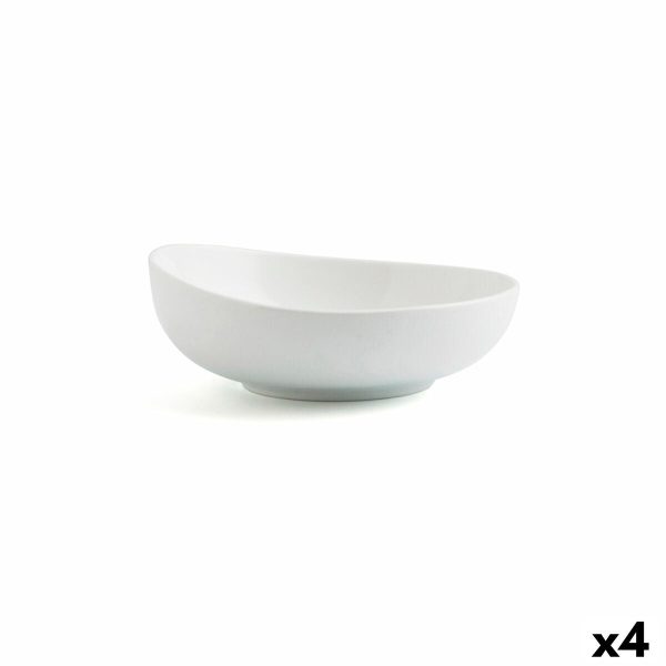 Bowl Ariane Vital Coupe Ceramic White (Ø 18 cm) (4 Units) For Cheap