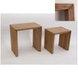 Tables set Romimex Natural Pine 2 Pieces on Sale