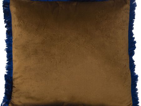 Cushion Alexandra House Living Blue Golden Textile 45 x 45 cm Cheap