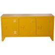 TV Table Alexandra House Living Yellow 120 x 58 x 40 cm Sale