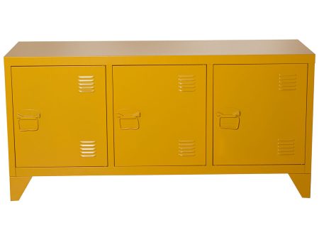 TV Table Alexandra House Living Yellow 120 x 58 x 40 cm Sale