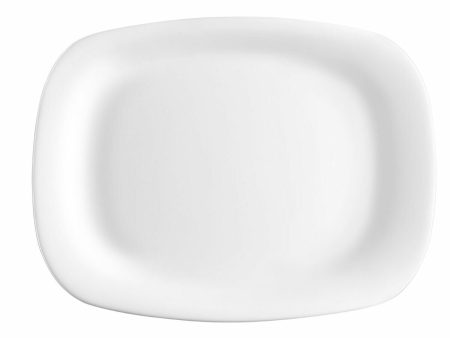 Serving Platter Bormioli Rocco Parma Rectangular 24 x 34 cm Glass 12 Units on Sale