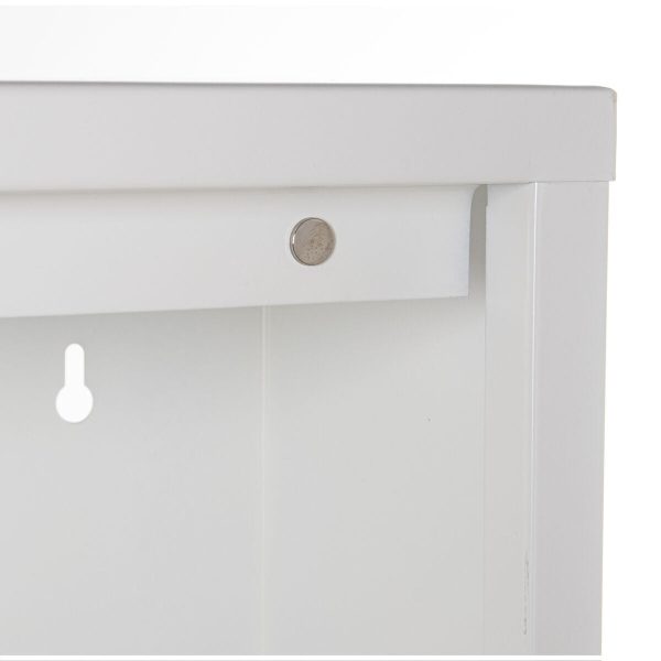 Shoe Rack Alexandra House Living White 50 x 170 x 15 cm 5 drawers For Cheap