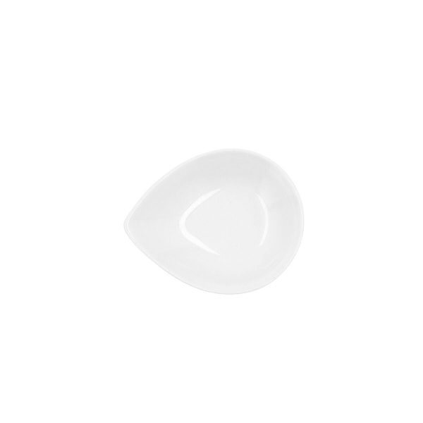 Bowl Ariane Alaska Sheet Mini Ceramic White (10 x 8 x 2,2 cm) (18 Units) Online Hot Sale