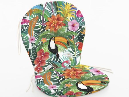 Chair cushion Belum 0120-397 Multicolour 48 x 5 x 90 cm Tucán Online Hot Sale