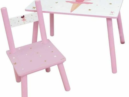 Children s table and chairs set Fun House Dancer Ballerina Children s Online Hot Sale