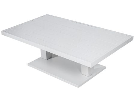 Table Alexandra House Living White 140 x 82 cm Adjustable Online Hot Sale