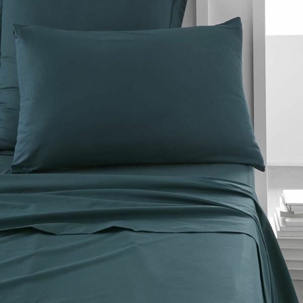 Pillowcase TODAY Essential 50 x 70 cm Emerald Green Hot on Sale