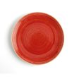 Flat plate Ariane Terra Ceramic Red (24 cm) (6 Units) Online Sale