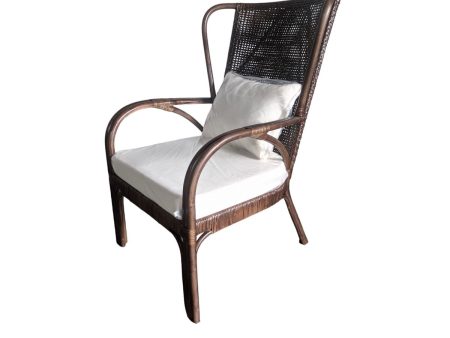 Armchair Romimex Brown 70 x 108 x 88 cm Online Hot Sale