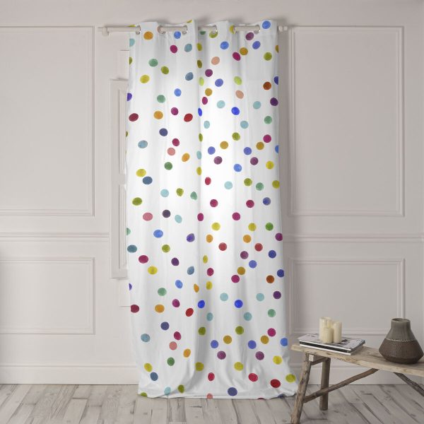 Curtain HappyFriday Confetti Multicolour Confetti 140 x 300 cm Online now