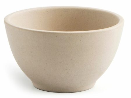 Bowl Quid Mineral Ceramic Beige (9 x 5 cm) (18 Units) Online now