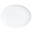 Serving Platter Luminarc Diwali Oval White Glass (33 x 25 cm) (12 Units) For Discount