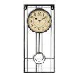 Wall Clock Versa Metal (4,5 x 45 x 20 cm) Hot on Sale