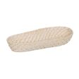 Tray White Bamboo Rattan 44 x 17 x 7 cm (2 Units) Online