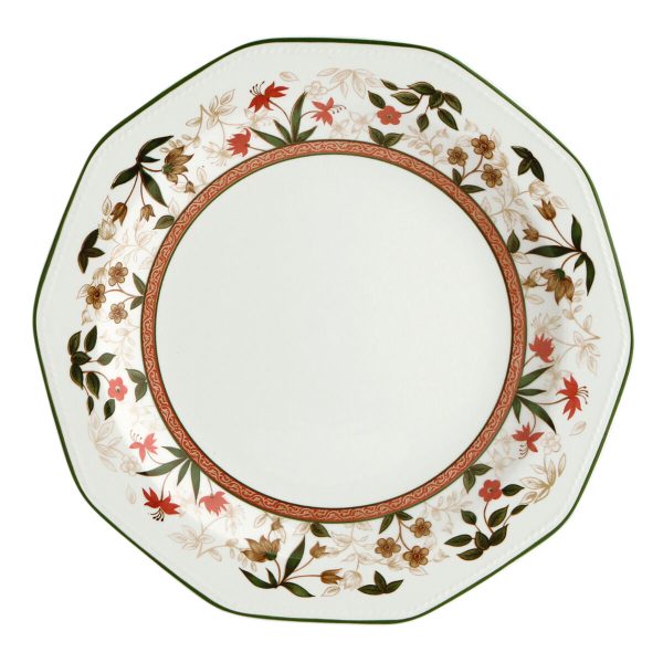 Serving Platter Queen´s By Churchill Assam Circular White Ceramic China crockery (3 Units) Online Sale