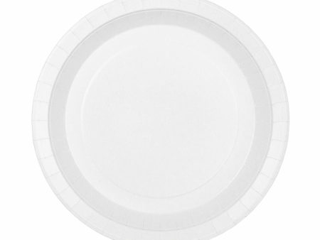 Plate set Algon Disposable Cardboard White 20 Pieces 17 cm (18 Units) For Cheap