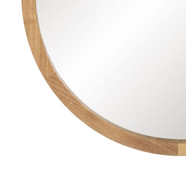 Wall mirror Natural 60 x 4 x 60 cm Cheap