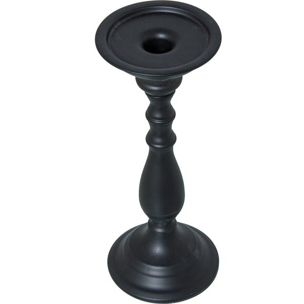 Candle Holder Alexandra House Living Black Metal 9 x 25 x 9 cm Online