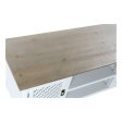 TV furniture DKD Home Decor 8424001812066 White Multicolour Light brown Fir 120 x 45 x 58 cm Online Sale