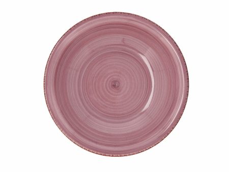 Deep Plate Quid Vita Peoni Ceramic Pink Ø 21,5 cm (12 Units) For Sale