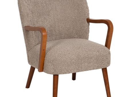 Armchair Taupe 56 x 56 x 78 cm Hot on Sale