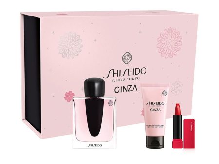 Women s Perfume Set Shiseido Ginza 3 Pieces on Sale