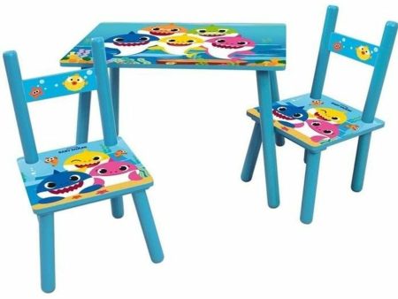 Children s table and chairs set Fun House BABY SHARK Supply