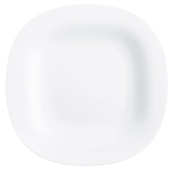 Dessert dish Luminarc Carine White Glass (19 cm) (24 Units) Cheap