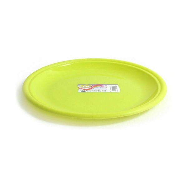 Flat Plate Dem Bahia Plastic Ø 25 x 25 x 2 cm (36 Units) Fashion