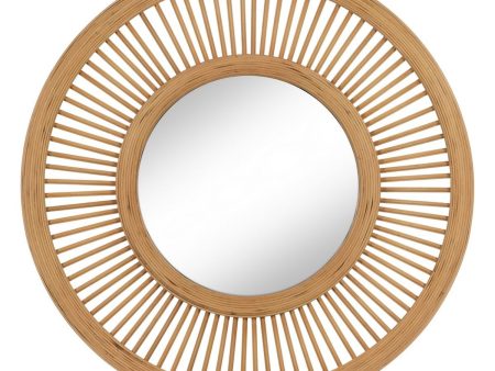 Wall mirror Natural 70 x 2,5 x 70 cm Online