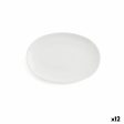 Serving Platter Ariane Vital Coupe Oval White Ceramic Ø 21 cm (12 Units) Hot on Sale