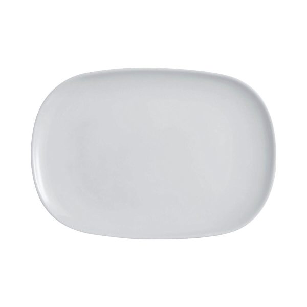 Serving Platter Luminarc Diwali Grey Glass 35 x 24 cm (6 Units) For Cheap