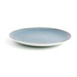 Flat plate Ariane Terra Ceramic Blue (Ø 31 cm) (6 Units) Online Hot Sale