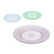 Flat Plate La Mediterránea Plastic 25 x 25 x 2,5 cm (24 Units) Online Hot Sale