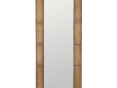 Wall mirror Natural 66 X 3,5 X 153 CM Online