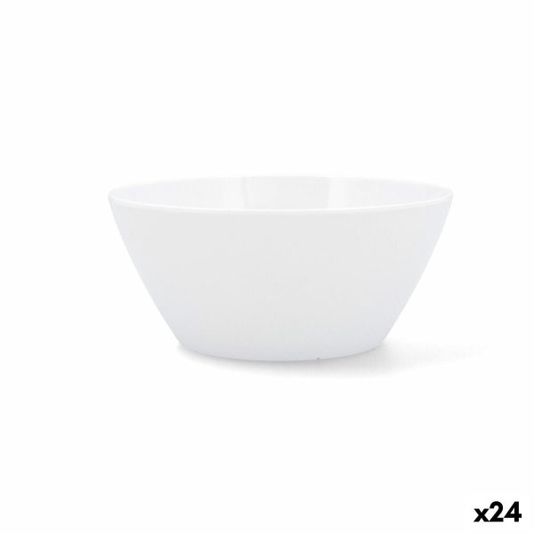 Bowl Quid Select Basic White Plastic Ø 15 cm (24 Units) Hot on Sale