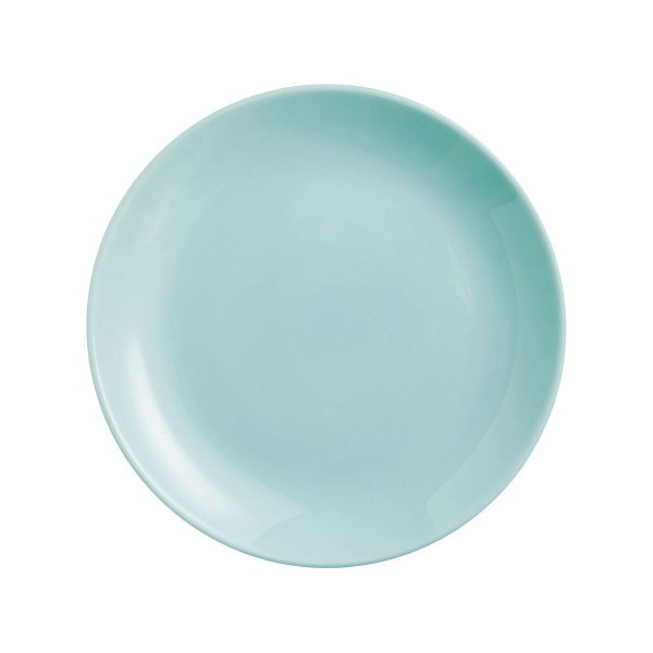 Dessert dish Luminarc Diwali Turquoise Glass (19 cm) (24 Units) Cheap