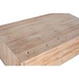 Centre Table Home ESPRIT Natural Fir wood MDF Wood 130 x 70 x 46 cm Online now