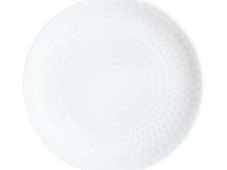 Dessert dish Luminarc Pampille White Glass (19 cm) (24 Units) Discount