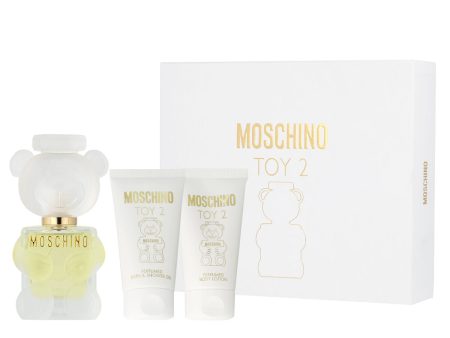 Men s Perfume Set Moschino Toy 2 EDP 3 Pieces Sale